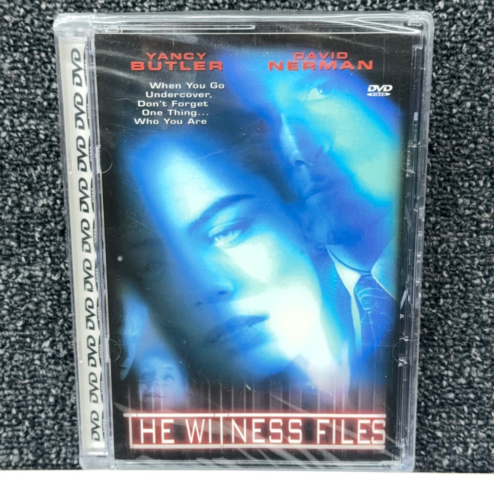 The Witness Files DVD 2000 Yancy Butler David Nerman Thriller Movie New Sealed